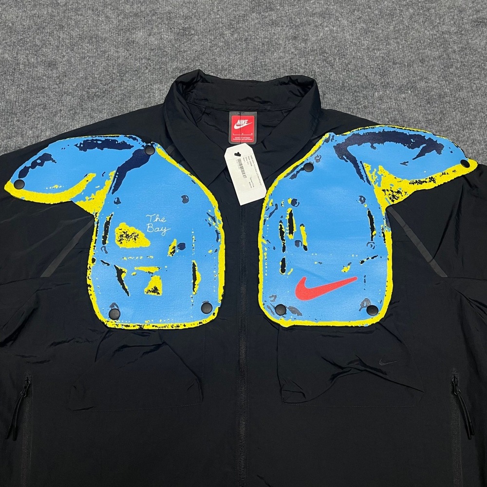 Nike x Keith Herron Jacket Mens Large Black NFL Super Bowl The Bay Utility RARE - Picture 3 of 16
